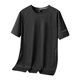 thumbnail image 1 of Camiseta de manga corta Thin Ice Silk para hombre: secado rápido, transpirable, agradable al tacto, nailon spandex ligero, estilo deportivo informal, tallas L-XXXXXL., 1 of 6