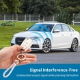 thumbnail image 3 of for Aufor Audi Key Fob Cover 3 Buttons TPU Soft Key Shell Case Fit for Audi A1 A3 A4 A6 A8 Quattro Q3 Q7 S3 S6 RS3 RS6 R8 TT TTS Flip White Car Key Protector with Bling Keychaindi Key Fob Cover 3 Bu, 3 of 6