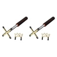thumbnail image 2 of Qarigey Billiards Pool Cue Bridge Stick with Bridge Head Brass for Snooker Accessory Type2 NO2, 2 of 4