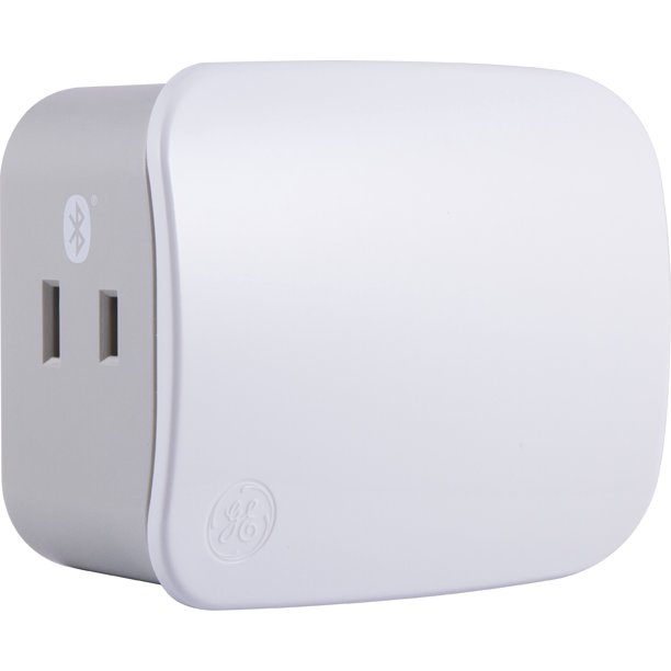 GE Bluetooth PlugIn Smart Dimmer, No Hub Required, 13866, White