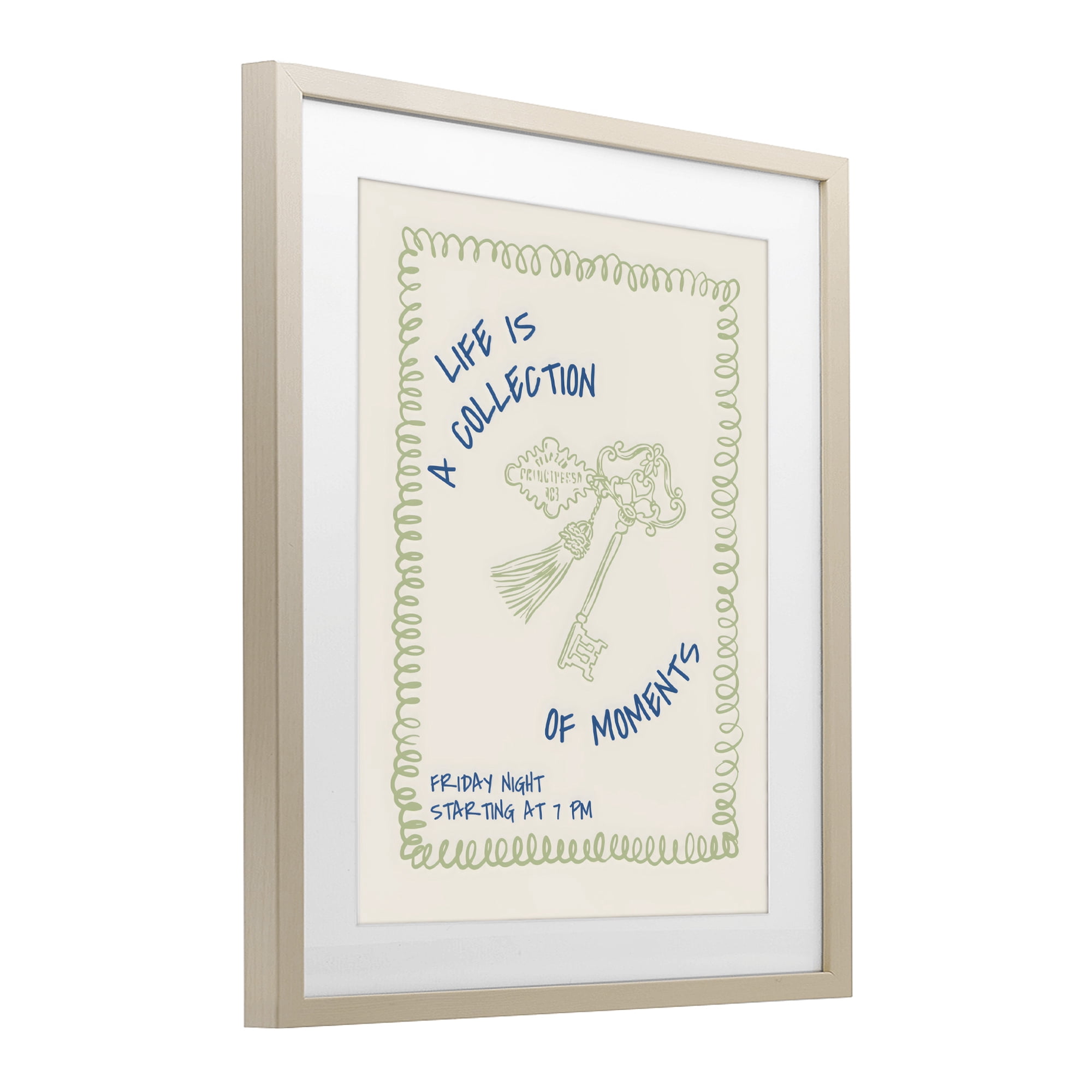 Stupell Industries A Collection of Moments Birch Framed Print Under Glass, design by The Prints Vibe