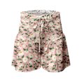 thumbnail image 6 of Honeeladyy Clearance under 5$ Women Shorts for Women Drawstring Shorts Casual Summer Flowy High Waisted Spors Shorts Quick Dry Cute Printed Beach Short Pants, 6 of 6