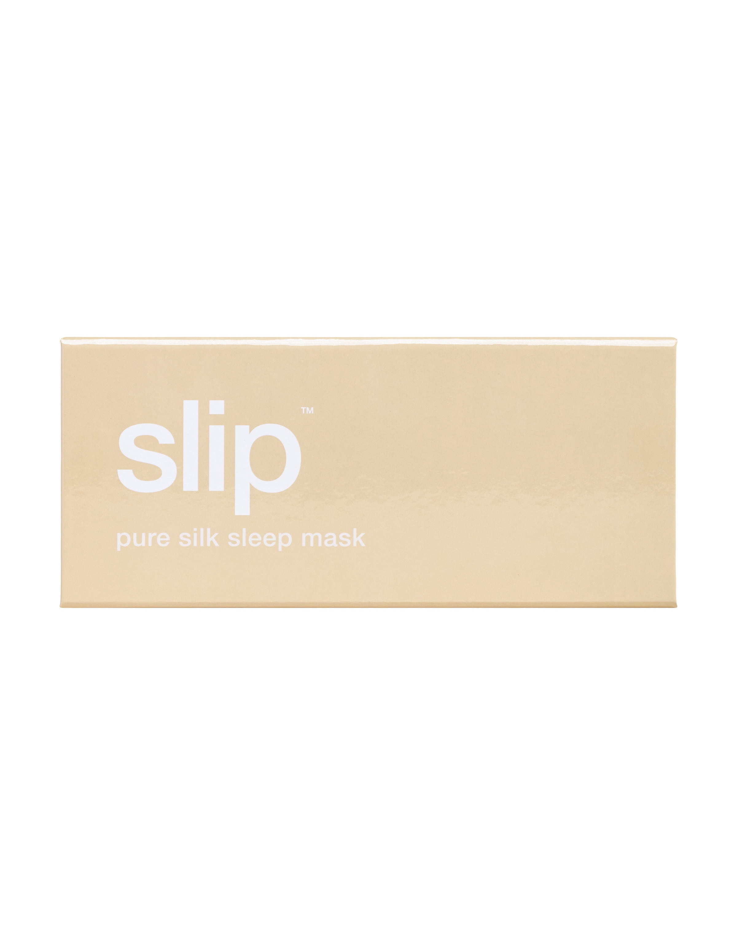 Slip Pure Silk Soft Sleep Mask with Elastic Band, Caramel