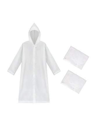 Chasse clear rain store jacket with hood