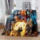 thumbnail image 3 of Manta de felpa suave de Marvel The Avengers, manta de franela para sala de estar, dormitorio, cama, sofá, funda de picnic, 3 of 5