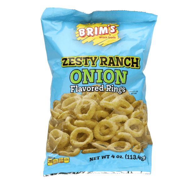 Brim’s Onion Rings Snack - Ranch (2pk)