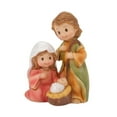 thumbnail image 2 of Colección de manualidades con escena de la Natividad navideña, regalo, figura de la Sagrada Familia, estantería Sin luz, 2 of 9