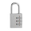 Master Lock Aluminum 30 mm (1-3/16 in) Combination Lock, 25 mm (1 in) shackle