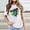 White, variant on Womens Graphic T Shirts The 80'S Shirt Vintage 80S Music Graphic 80'S Party Short Sleeve Blouse Tshirts Top