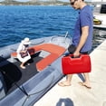 thumbnail image 2 of Upgraded Portable Marine Fuel Tank – 12L/3 Gallon HDPE Outboard Engine Gas Tank with 10Ft Hose & Gauge, UV-Resistant, I-Shaped Handle, Easy-Carry, for Boats, Yachts, Fishing, 2 of 7