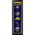 thumbnail image 1 of Encore Select 109-57 Logo Sabres de Buffle Bannière en Feutre - 14 x 37 Po, 1 of 1