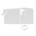 thumbnail image 2 of DOLITY Aquarium Filter Box Drawer Drip Tray Filtration Box Fish Tank Top Filter Box Clear 18x10.5x10cm, 2 of 9