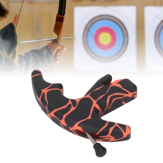 Thumb Bow Release, 3 Finger Compound Bow Sensitive Comfortable Grip Adjustable Archery Release Aids For Outdoor Archery