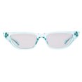 thumbnail image 2 of 1 par de gafas de sol para mujer, estilo , transparentes, teñidas, transparentes Verde Yuyangstore Gafas de sol de ojo de gato, 2 of 7