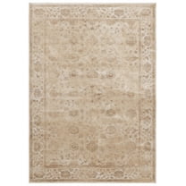 SAFAVIEH Vintage Jamaar Bordered Area Rug, Creme, 5'1" x 7'6"