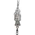 thumbnail image 2 of JOYARIS Pulsera Santa Muerte Lisa Esclava Plata Solida Ley 925 Talla Largo/Ancho: 19.5 cm x 4 mm PT-0000695, 2 of 4