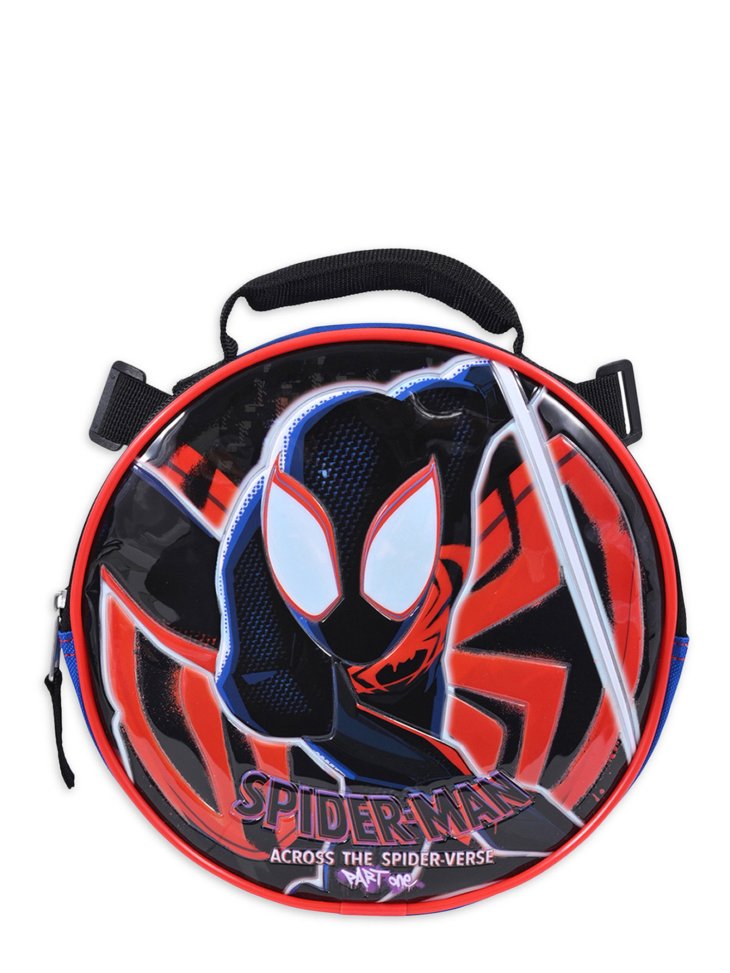 Marvel Spider-Man Across the Spider-Verse Boys 17" Laptop Backpack 2-Piece Set with Lunch Bag, Black Blue - image 4 of 9