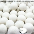 thumbnail image 3 of Wholesale Bulk Laundry Wool Dryer Balls - 100% New Zealand Wool, 400 Count, 3 of 8