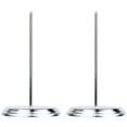 thumbnail image 1 of Miangastore 2pcs Silver Receipt Holder Fork for Restaurant Bill Management, 1 of 9