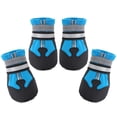 thumbnail image 1 of Dimicoo Botas Para Perros Resistentes Al Agua Para Perros Medianos Y Grandes, Suela Antideslizante, Zapatos Para Perros Con Correas Reflectantes, Ligero Y Cómodo Protector De Patas Para Invierno, Niev, 1 of 5
