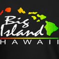 thumbnail image 3 of CafePress - BIG ISLAND Hawaii (Distressed Design) Men's Delu - Mens Tri-blend T-Shirt, 3 of 4