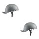 thumbnail image 3 of Speravity Medios cascos de bicicleta eléctrica: diseñados para ciclistas urbanos modernos, ligeros, semicubiertos, cascos antiguos, seguros y gris ronco 2piezas, 3 of 6