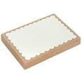 Hallmark Blank Flat Note Cards, Scalloped Ivory, 24 ct.