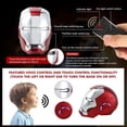 thumbnail image 3 of Satmonnus Wearable MK5 Iron Helmet 1:1 Scale with Remote, Touch, and Voice Control Modes, Featuring Sound Effects, Ideal for Role-Playing and Halloween Gifts, Adult Collectible Edition, 3 of 7