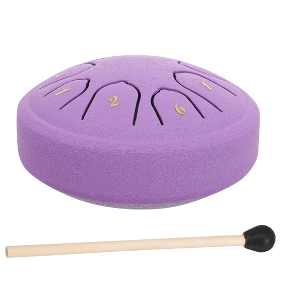 GOOHOCHY  Tongue Drums for Adults Hand Kids Percussion Instrument Purple