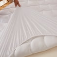 CycloneSound Luxury Mattress Cover Pad Fitted with 18" Deep Pockets