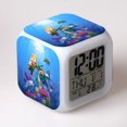 thumbnail image 1 of Reloj despertador digital multifuncional NQ LED que cambia de color Con luces brillantes, 1 of 1