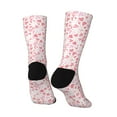 thumbnail image 3 of Goofa Cute Hand Drawn Hearts Printed Men's Crew Socks, Soft Durable Breathable Moisture-Wicking with Odor Control Cotton socks, 3 of 9