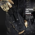 Keenso - Sac à Dos Médical Tactique Vide (MOLLE) Pour Premiers Secours, Camping, Survie - Noir
