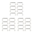 thumbnail image 3 of Maytalsory 1:12 Mini Pulls Arch Shape for Gate Closet Large 4Pcs Silver Small 8 Pcs 3Set, 3 of 6