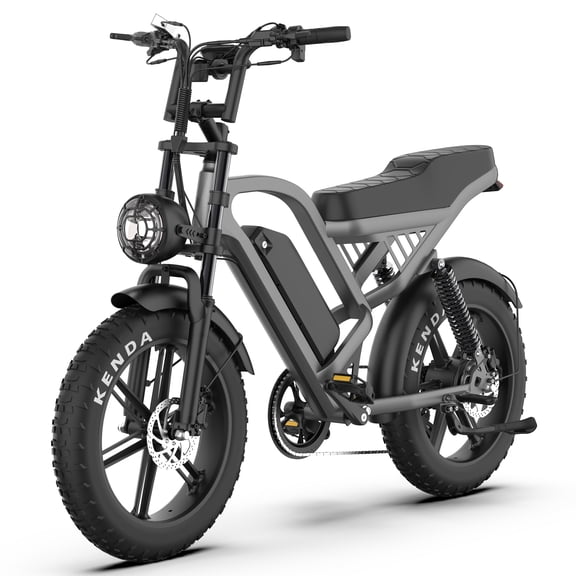 1500W Electric Bike 20" Fat Tire 15AH Removable Battary 28MPH Mountain E-Bike 50Miles Long Range All-Road E-Bike