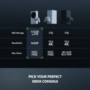 XBOX Series S - All Digital Gaming Console -1TB SSD - Includes XBOX Wireless Controller - 120FPS - Robot White