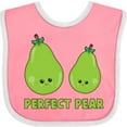 thumbnail image 3 of Inktastic Perfect Pear Couple Funny Fruit Pair Boys or Girls Baby Bib, 3 of 4