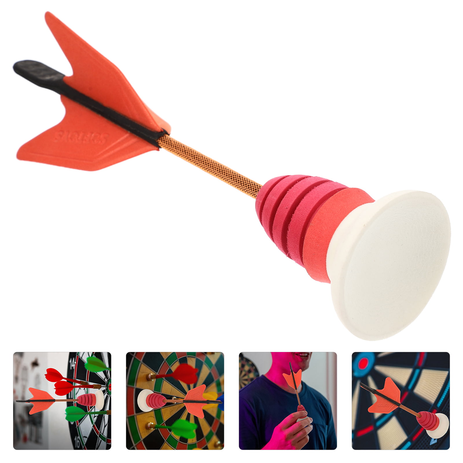 Pop Suction Cup Darts Game Set, Safe Throwing Games for Kids and Families