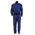 thumbnail image 4 of RaceQuip 120026RQP 120 Series 1-Pc Driving Suit SFI 3.2A/5 Blue/Black Stripe XL, 4 of 8