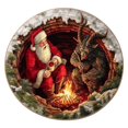 thumbnail image 2 of Christmas 3D Rugs Optical Illusion,Vortex Floor Mat with Christmas Pattern,Non-Slip Santa Claus Round 3D Effect Design Floor Mat for Festive Xmas Holiday Party Home Indoor Decorative, 2 of 6