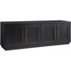 thumbnail image 1 of Tillman Rectangular TV Stand for TV's Up to 80" in Black Grain Freight Free Cabinet Table Living Room Furniture Home My Lux Decor Round, 1 of 4