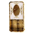 thumbnail image 4 of Soporte para caja de pañuelos, caja de pañuelos de metal exquisita europea, soporte para caja de pañuelos, diseño elevado, 4 of 8