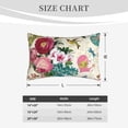 thumbnail image 6 of EasygdpBird Butterfly Rose Polyester Fiber Double-Sided Pillowcase,Super Soft,Comfortable And Luxurious Pillowcase,Not Easy To Break Or Deform- 14"X20", 6 of 9