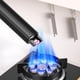 thumbnail image 4 of Electronic Candle Lighter Windproof Flameless USB Rechargeable Lighter With Safe Button For Home Kitchen, 4 of 9