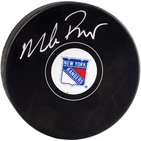Mike Richter New York Rangers Autographed Hockey Puck - Fanatics Authentic Certified