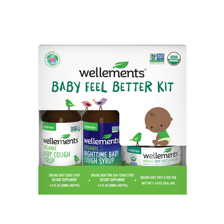 Wellements Organic 3 Piece Baby Feel Better Kit