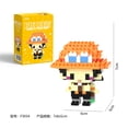 thumbnail image 1 of Anime Pirate Crew Character Building Blocks Set, Luffy Zoro Nami Usopp Style Action Figure Models, DIY Assembled Educational Collectible Toy Birthday Gift for Kids, 1 of 7