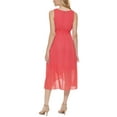 thumbnail image 2 of Tommy Hilfiger Womens Surplice Midi Wrap Dress, 2 of 2