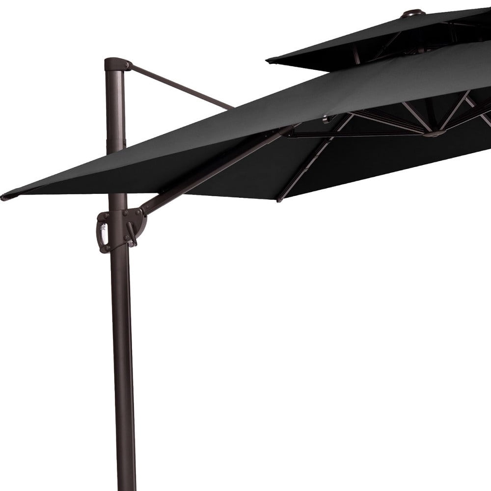 11 ft outdoor patio umbrella LAUSAINT HOME 11 Ft Outdoor Patio Umbrella, Deluxe Curvy Cantilever Um   Lausaint Home