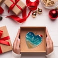 thumbnail image 6 of Hot Selling Items!Mohdy Ocean 2D Acrylic Heart Pendant,2D Acrylic Christmas Ornaments Set & Heart Shaped Hanging Decor Festive Holiday Tree Ornaments for Lovers & Christmas, 6 of 7